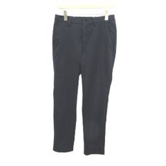 グリーンレーベルリラクシング ユナイテッドアローズ green label relaxing パンツ M 紺 ネイビー 無地 フルレングス /NP ■GY08
