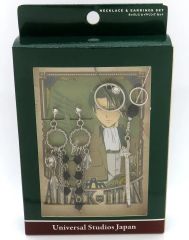 [Used] Accessories (non-metallic)Levi Ackerman Necklace & Earrings Set Attack Titan"Universal Studios Japan 2022 Limited Edition"