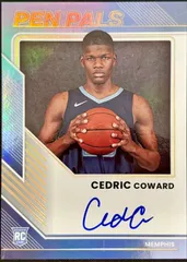 【9/22まで出品】Cedric Coward セドリック・カワード Topps Pen Pals 2025-26 RC On Card Auto 直筆 サイン グリズリーズ Grizzlies