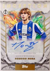 【9/22まで出品】Rodrigo Mora ロドリゴ・モラ Topps Inception UCC Succession 2025-26 Auto サイン 直筆 FC Porto