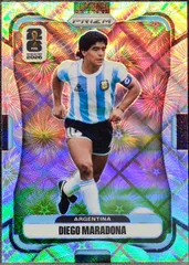【9/22まで出品】Diego Maradona ディエゴ・マラドーナ Panini Prizm FIFA World Cup 2026 Celestial Lattice Argentina #21