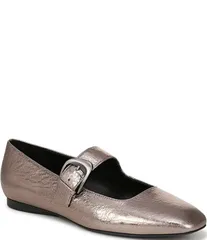 ナチュライザー レディース シューズ パンプス レザー Naturalizer Cosmic Leather Mary Jane Flats Pewter ピューター