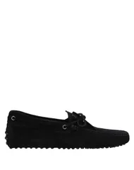 トッズ メンズ シューズ スリッポン・ローファー TODS モカシン Black ブラック