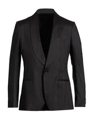 ラルディーニ メンズ アウター ジャケット・ブルゾン LARDINI テーラードジャケット Black ブラック