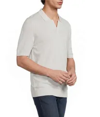 ムラノ メンズ アウター ニット・セーター ポロシャツ Murano Solid Short Sleeve Polo Sweater Light Stone ストーン
