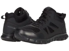 リーボック レディース シューズ スニーカー Reebok Work Sublite Cushion Tactical Mid EH Softoe Black ブラック