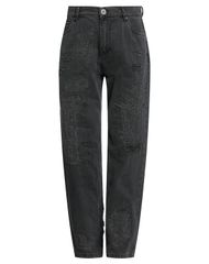 バルマン メンズ ボトムス デニムパンツ ジーンズ BALMAIN Black ブラック