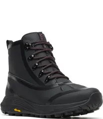 メレル レディース シューズ ブーツ・レインブーツ レザー Merrell Womensiren 4 Waterproof Leather Booties Black ブラック