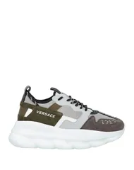 ヴェルサーチ メンズ シューズ スニーカー VERSACE Gray グレー