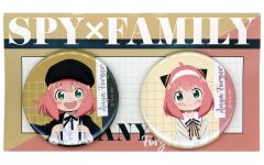 [Used] Badge Bins Anya Forger original illustration can badge set of 2 "SPY×FAMILY"