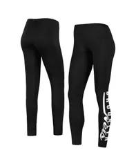 ジースリー フォーハー バイ カール バンクス レディース ボトムス レギンス GIII 4Her by Carl Banks Womens Black Brooklynets Jump Shot L