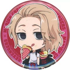[Used] Badge/Pin: Manjiro Sano "Tokyo Revengers x Marion Crepes Trading Can Badge"