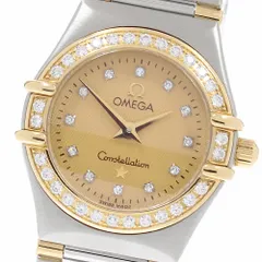 オメガ OMEGA 1367.15 コンステレーション ダイヤベゼル 12Pダイヤ クォーツ レディース 美品 _978842