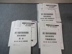伊藤塾 司法書士講座 択一集中演習講座 総合演習回 会社法・商法・商業登記法など 2025年合格目標 060R4D
