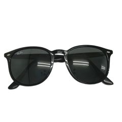 レイバン RAY BAN ボストン グリーン レンズ サングラス RB4259-F 53□20 150 黒ブラック ブランド古着ベクトル 中古▲■260921