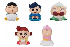[Used] Trading Figures - Complete Set of 5 Types - "Crayon Shin-chan: Snow Play Squad"