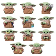 エンスカイ(ENSKY) スター・ウォーズ マンダロリアン グローグー ソフビパペットマスコット 1BOX 約H40~50mm PVC