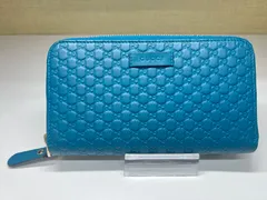 GUCCI  マイクログッチシマ　ラウンドファスナー長財布　#4