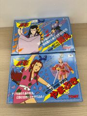 ［未使用　現状品］TOMMY トミー　画面忍者　赤影　赤ティブポーズシリーズ霞丸とやまぶき　当時物　2点　S723