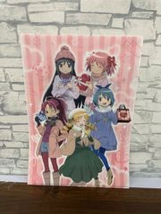 【TAKA172-20】△ 森永製菓  魔法少女 まどか☆ マギカ 森永製菓 コラボ A4 クリアファイル バレンタイン （鹿目 まどか、 暁美 ほむら、美樹さやか、巴マミ、佐倉杏子）