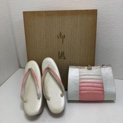 和装草履バッグセット 礼装用 振袖 訪問着 成人式 結婚式 卒業式 ピンク シルバー 桐箱付 和装小物 着物 草履 バッグ セットアップ フォーマル 和服用 レディース 和装バッグ チェーンバッグ 古典柄 金銀系 草履セット　260522-1Y