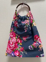 台湾　客家花布　トートバッグ