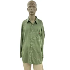 186005 RALPH LAUREN ラルフローレン BLAKE 長袖シャツ XL相当 ライトグリーン メンズ