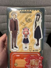 SPY×FAMILY Acrylic Stand POP MART Lucky Prize Weekend Forger Family Academy Brand New Unopened
