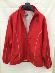 【中古・現状品】PUMA プーマ ナイロン ジャケット ヴィンテージ　レディース　B-243