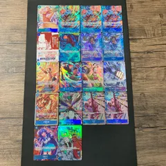 [むつ52-040957] ワンピースカードゲーム パラレル　SR 　R　SEC　まとめ売り　18枚　青