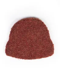 シンプリーナチュラル レディース アクセサリー 帽子 Simply Natural Womens Alpaca Boucle Peruvian Beanie Rust ラスト