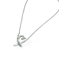 美品　TIFFANY & Co. ティファニー ラビングハート ネックレス