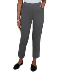 アルフレッド ダナー レディース ボトムス カジュアルパンツ クロップド アンクル Alfredunner Womens PullOn Cropped Ankle Pants Charcoal チャコ