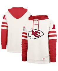 47 ブランド メンズ アウター パーカー・スウェット レース 47 Brand Mens Cream Kansas City Chiefsplit Zone Cornerback Duo Lacer