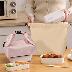 お弁当バッグ 保温バッグ 大容量 防水 防油 手提げ ランチトート 通勤 通学用