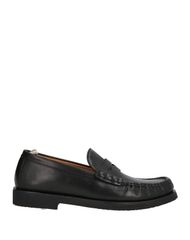 オフィシンクリエイティブ メンズ シューズ スリッポン・ローファー モカシン OFFICINE CREATIVE ITALIA Black ブラック