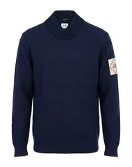 シーピーカンパニー メンズ アウター ニット・セータートルネック CP COMPANY Navy ネイビー
