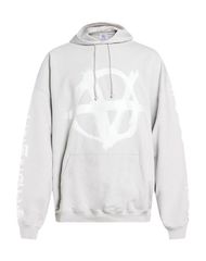 ヴェトモン メンズ アウター パーカー・スウェット VETEMENTS Light Gray グレー