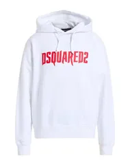 ディースクエアード メンズ アウター パーカー・スウェット DSQUARED2 White ホワイト