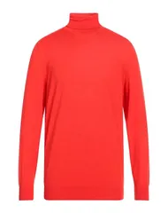 ドルモア メンズ アウター ニット・セータートルネック DRUMOHR Tomato Red レッド