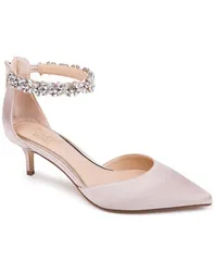 ジュウェルダグレイミシュカ レディース シューズ パンプス ヒール Jewel Badgley Mischka Womens Robles Kitten Heel Evening Pumps Cham