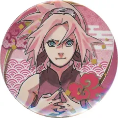 【中古】バッジ・ピンズ(キャラクター) 春野サクラ 「新作歌舞伎 NARUTO -ナルト- COLLECTION缶バッジ」