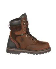 ジョージブーツ メンズ シューズ ブーツ・レインブーツ GEORGIA BOOT Mens Brookville Waterproof Work Boot Dark brown ブラウン