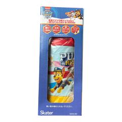 スケーターのパウパトロール柄、常温ドリンク用ワンプッシュステンレスボトル