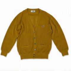 Crocodile クロコダイル マスタード カーディガン L CHALLENGER風