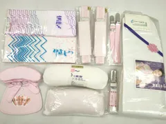 平和屋着物▼和装小物　着付け用品まとめて10点　帯板　帯枕　伊達締め　着物ベルト　腰紐　未使用多数　逸品　CABL2720ju