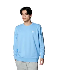 [アンダーアーマー] UA ESSENTIAL TERRY CREW Carolina Blue / / LG [ブルー] [L]