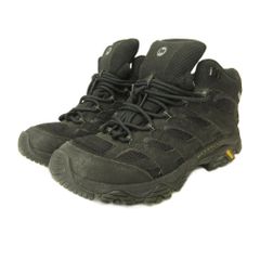 メレル MERRELL モアブ 3 シンセティック ミッド MOAB 3 SYN MID GTX スニーカー トレッキングシューズ ミッドカット ゴアテックス GORE-TEX 28.0cm 黒 ブラック J500249 0921