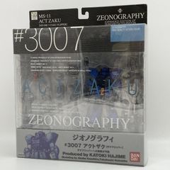 중고 미개봉 ZEONOGRAPHY GFF #3007 MS-11 アクトザク MS-06E-3 ザクフリッパー バンダイ 機動戦士Zガンダム 機動戦士ガンダムMSV 17