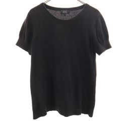 A.P.C. 아페이세 반팔 니트 M 블랙 스웨터 여성 헌 옷
